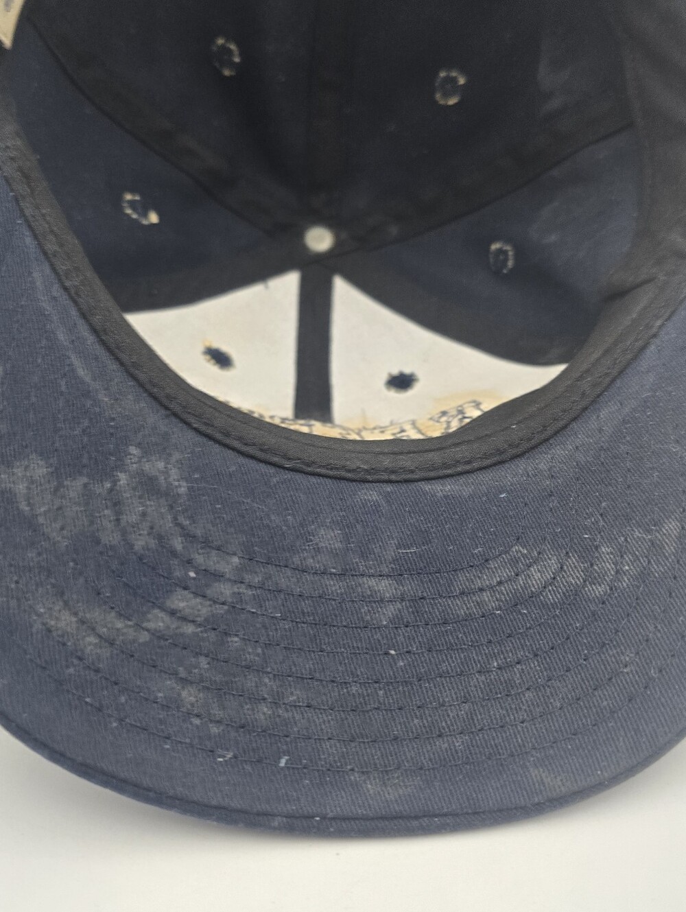 Vintage Reebok Navy Adjustable Snapback Hat - Picture 14 of 15